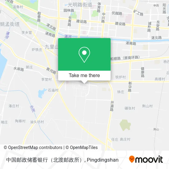 中国邮政储蓄银行（北渡邮政所） map