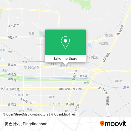 黄台徐村 map