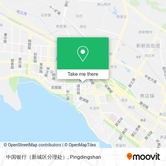 中国银行（新城区分理处） map