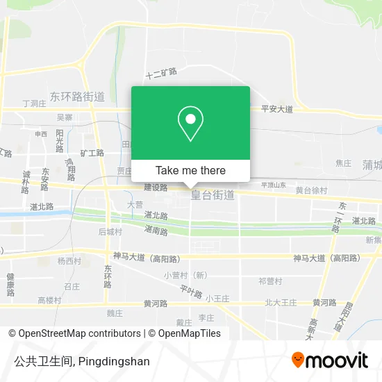 公共卫生间 map