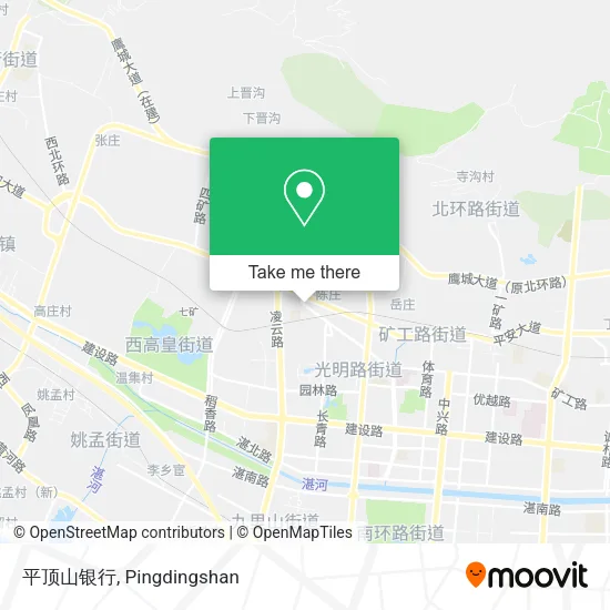 平顶山银行 map