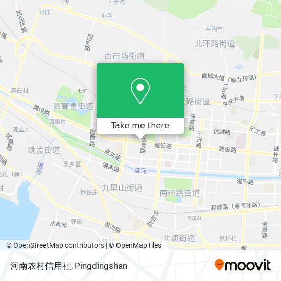 河南农村信用社 map