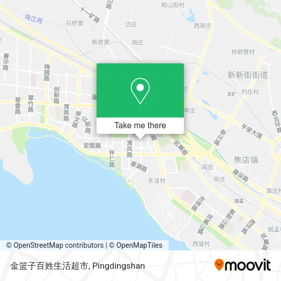 金篮子百姓生活超市 map