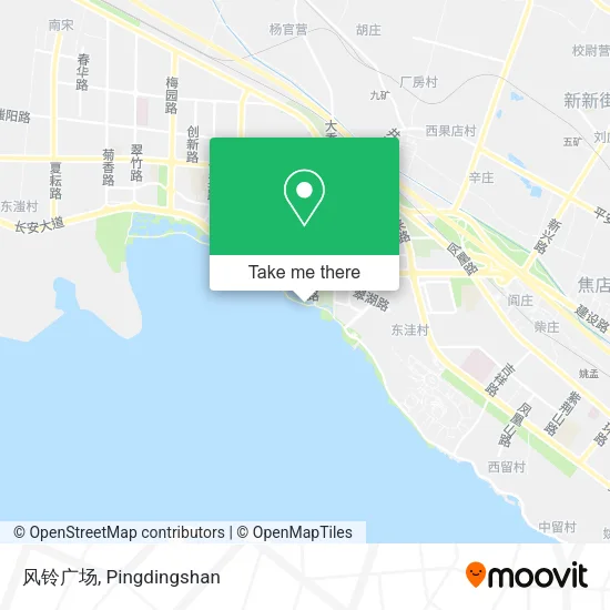 风铃广场 map