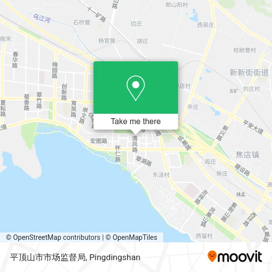 平顶山市市场监督局 map