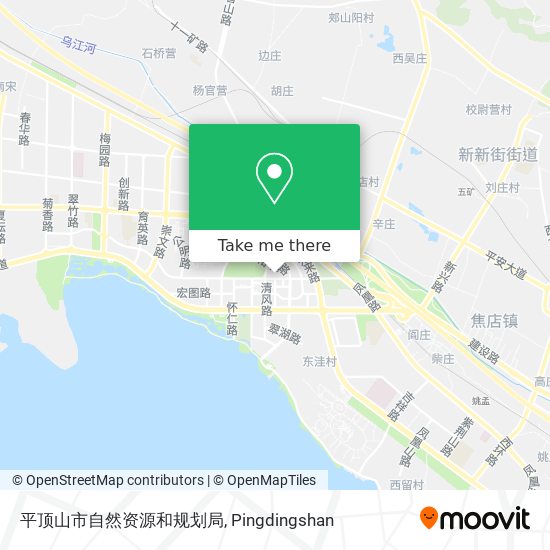 平顶山市自然资源和规划局 map