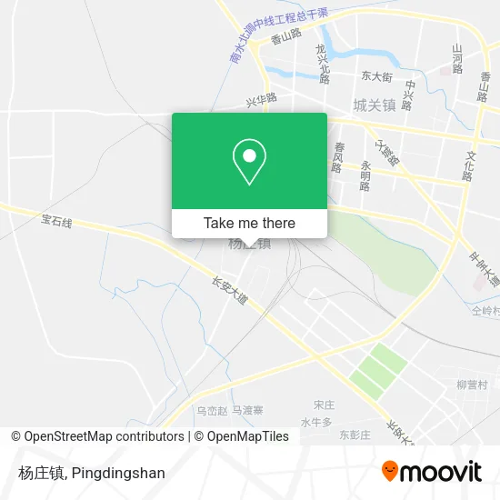 杨庄镇 map