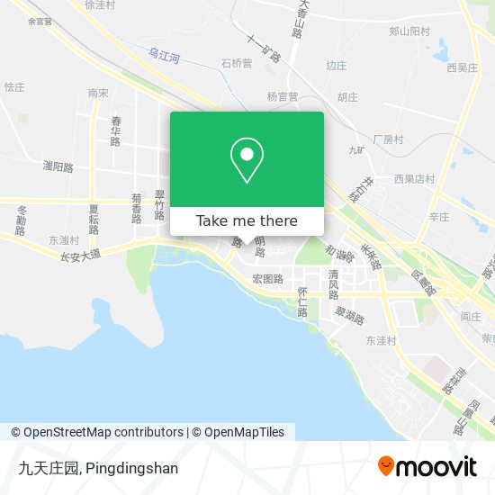 九天庄园 map