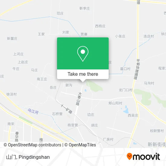 山门 map
