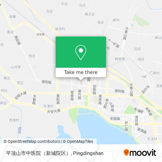 平顶山市中医院（新城院区） map