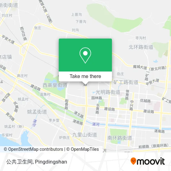 公共卫生间 map
