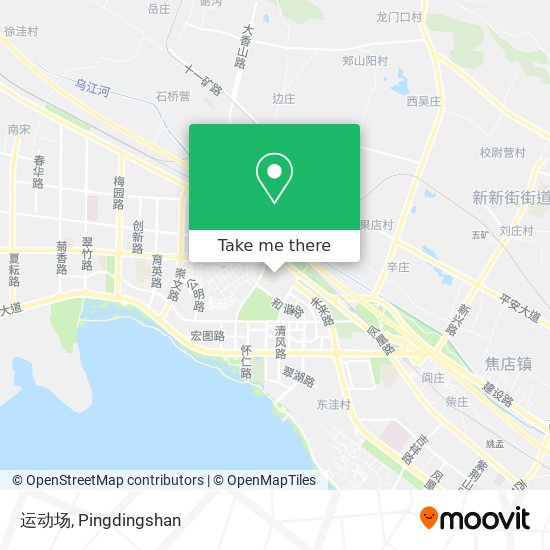 运动场 map