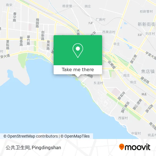公共卫生间 map