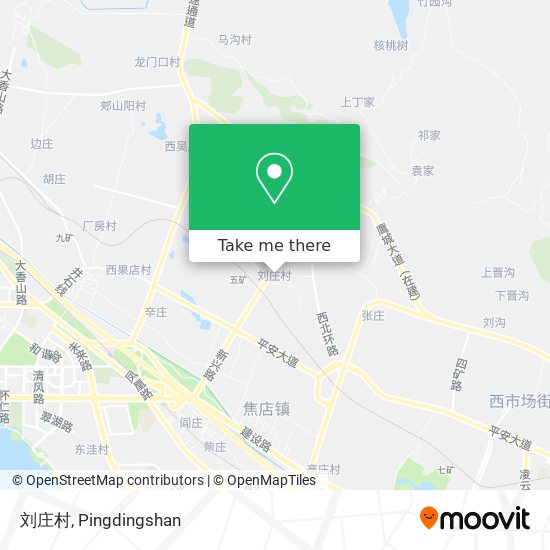 刘庄村 map
