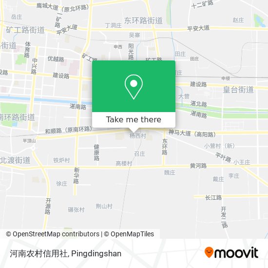 河南农村信用社 map