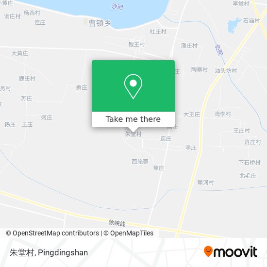 朱堂村 map