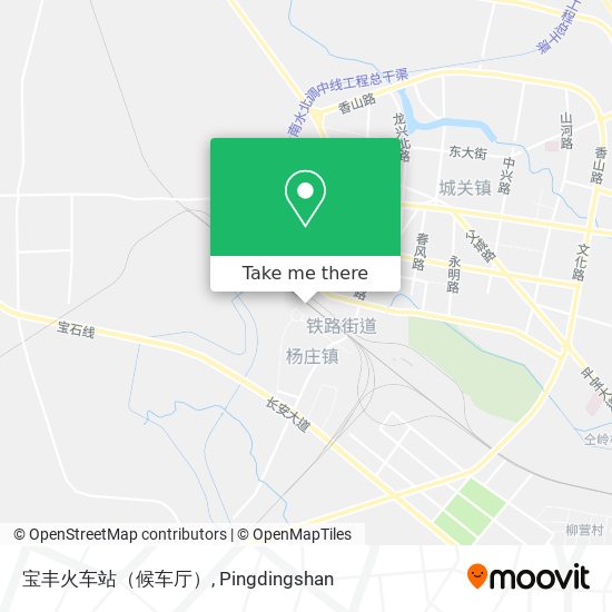 宝丰火车站（候车厅） map