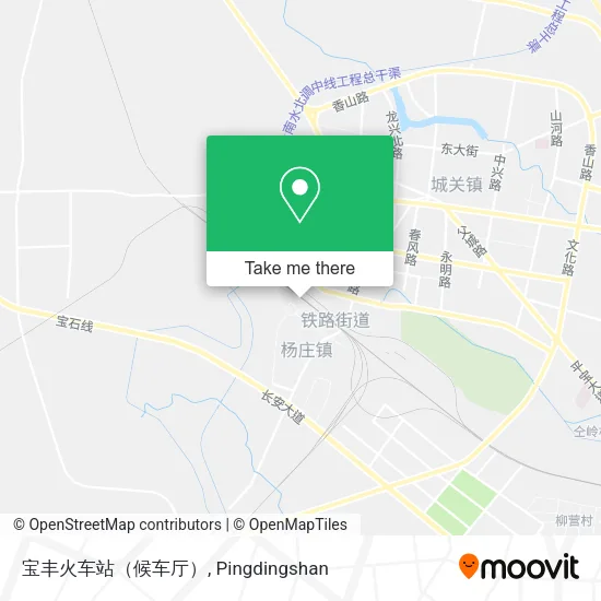 宝丰火车站（候车厅） map