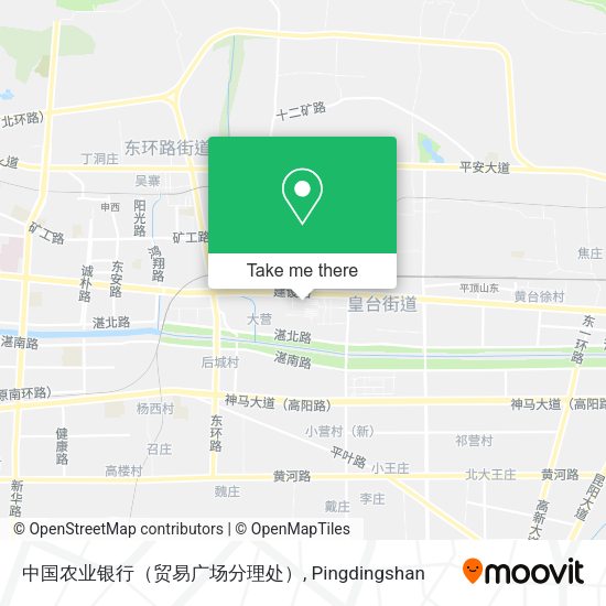 中国农业银行（贸易广场分理处） map