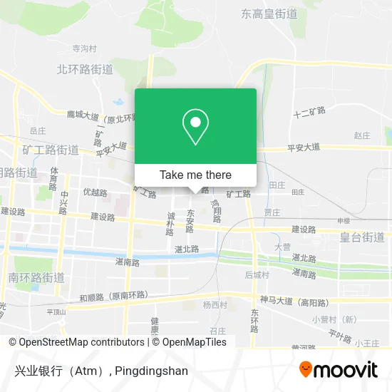 兴业银行（Atm） map