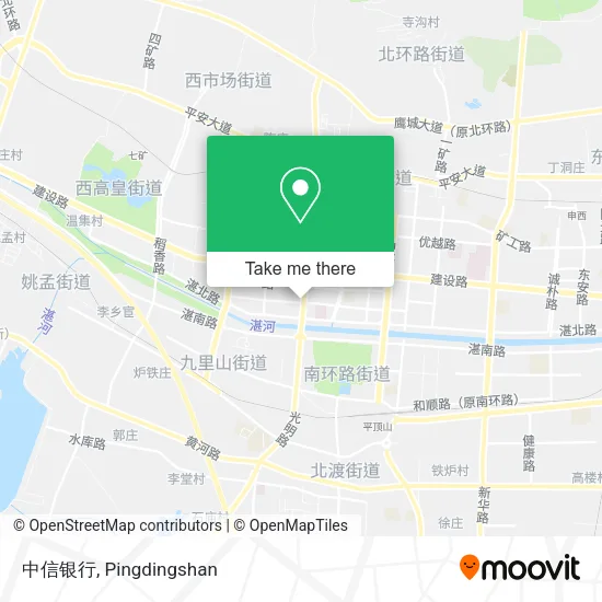 中信银行 map