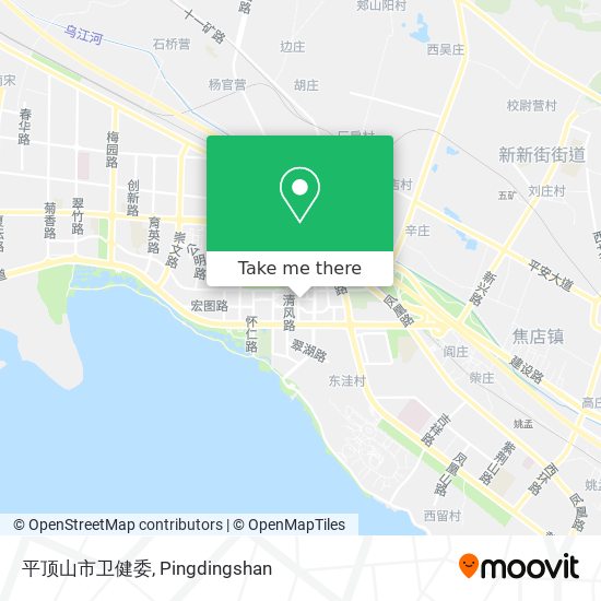 平顶山市卫健委 map