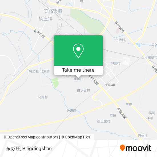 东彭庄 map