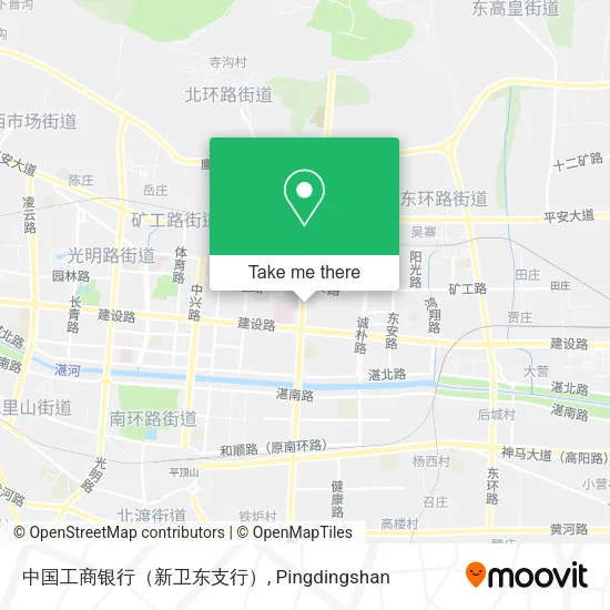 中国工商银行（新卫东支行） map