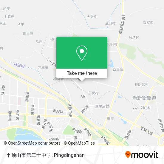 平顶山市第二十中学 map