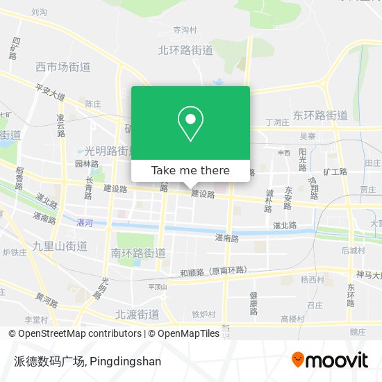 派德数码广场 map