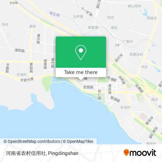 河南省农村信用社 map