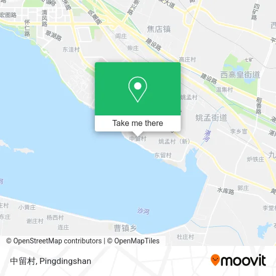 中留村 map
