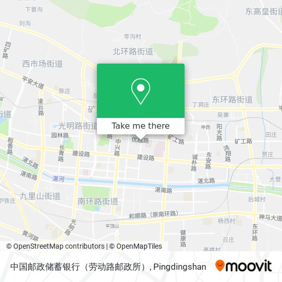 中国邮政储蓄银行（劳动路邮政所） map