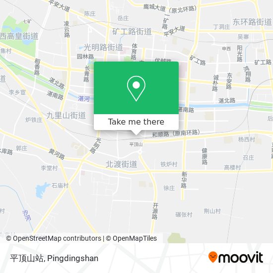 平顶山站 map