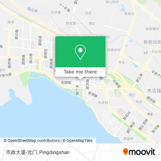 市政大厦-北门 map
