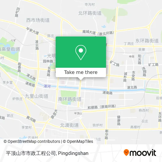 平顶山市市政工程公司 map