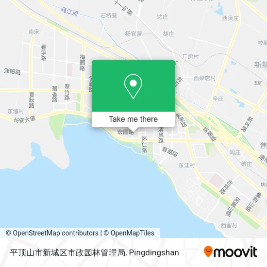 平顶山市新城区市政园林管理局 map
