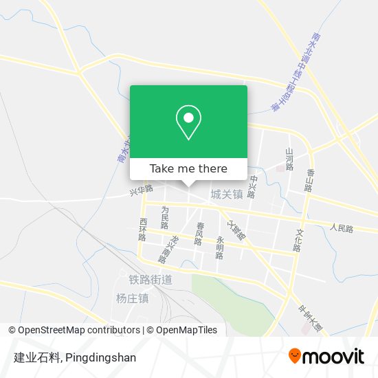 建业石料 map