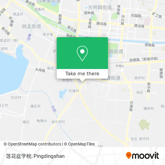 莲花盆学校 map