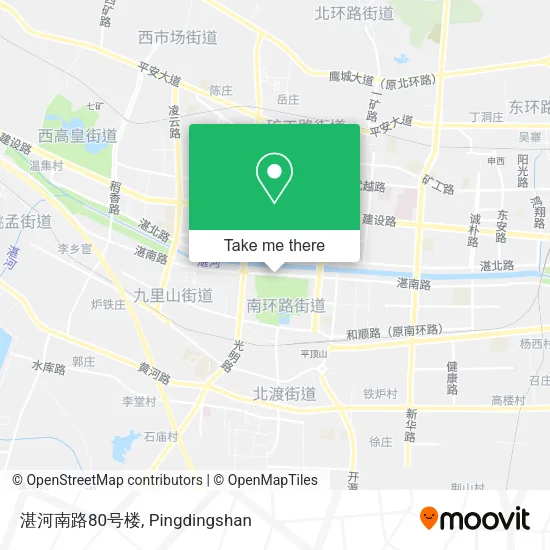 湛河南路80号楼 map