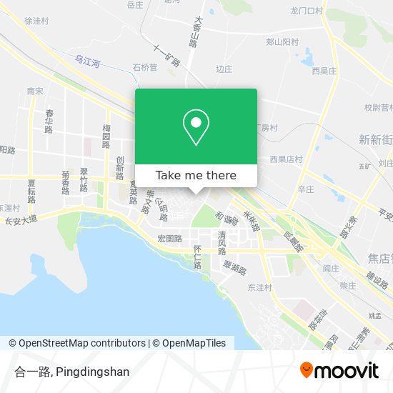 合一路 map