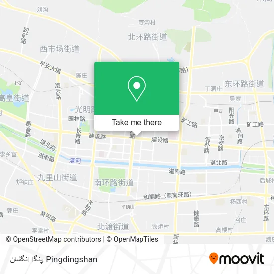 پنگڈنگشان map