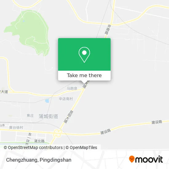 Chengzhuang map