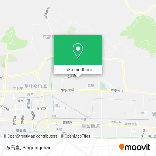 东高皇 map