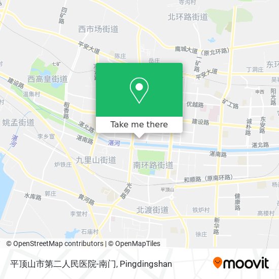 平顶山市第二人民医院-南门 map