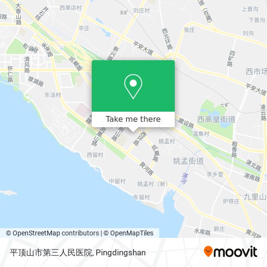 平顶山市第三人民医院 map