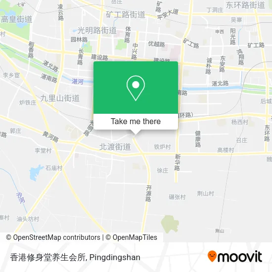 香港修身堂养生会所 map