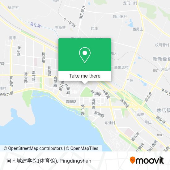 河南城建学院(体育馆) map