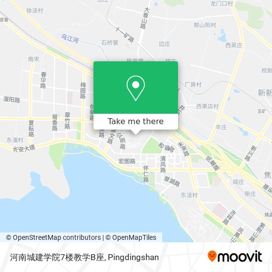 河南城建学院7楼教学B座 map