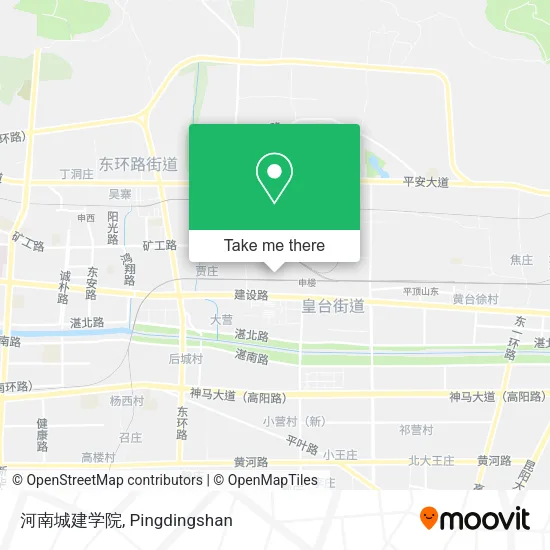 河南城建学院 map